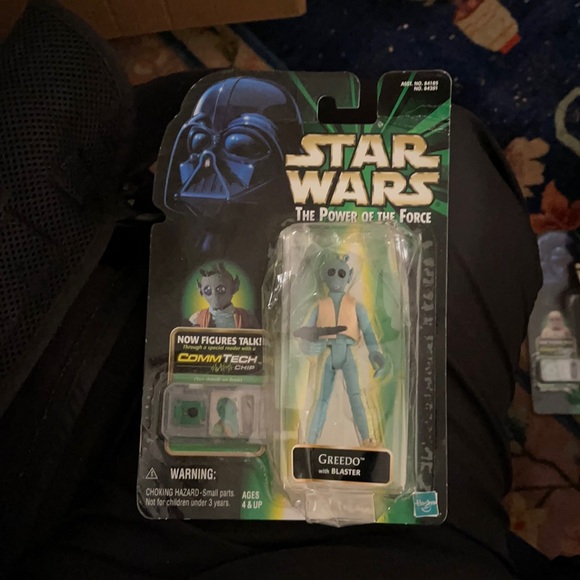 COLLECTORS STARWARS THE POWER IF THE FORCE GREEDO - Picture 1 of 6